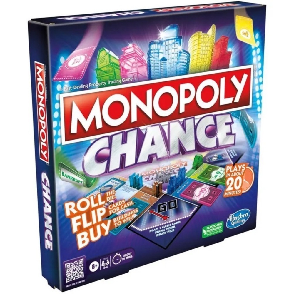 Monopoly Chance Board Game | Fast-Paced Property Trading Game| for 4 Players - Picture 1 of 6